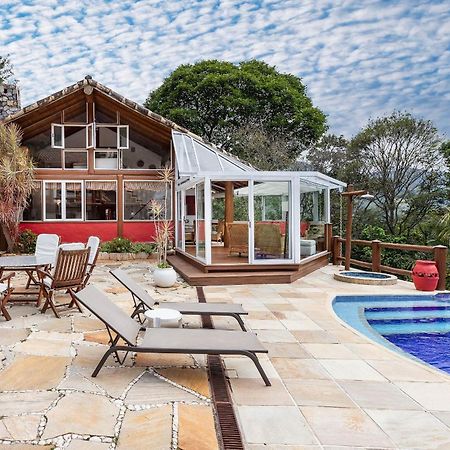 Casa Maria Comprida Araras, serviço incluído, 5 quartos, piscina e área gourmet Petropolis (Rio de Janeiro) Exterior foto