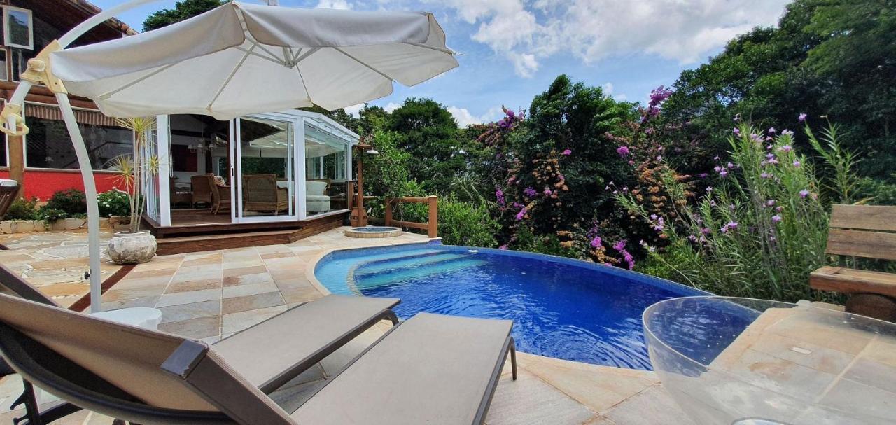 Casa Maria Comprida Araras, serviço incluído, 5 quartos, piscina e área gourmet Petropolis (Rio de Janeiro) Exterior foto