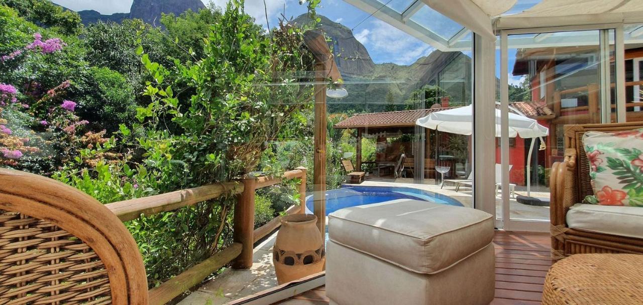 Casa Maria Comprida Araras, serviço incluído, 5 quartos, piscina e área gourmet Petropolis (Rio de Janeiro) Exterior foto