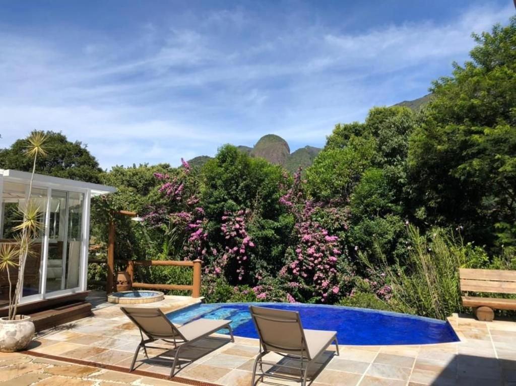 Casa Maria Comprida Araras, serviço incluído, 5 quartos, piscina e área gourmet Petropolis (Rio de Janeiro) Exterior foto