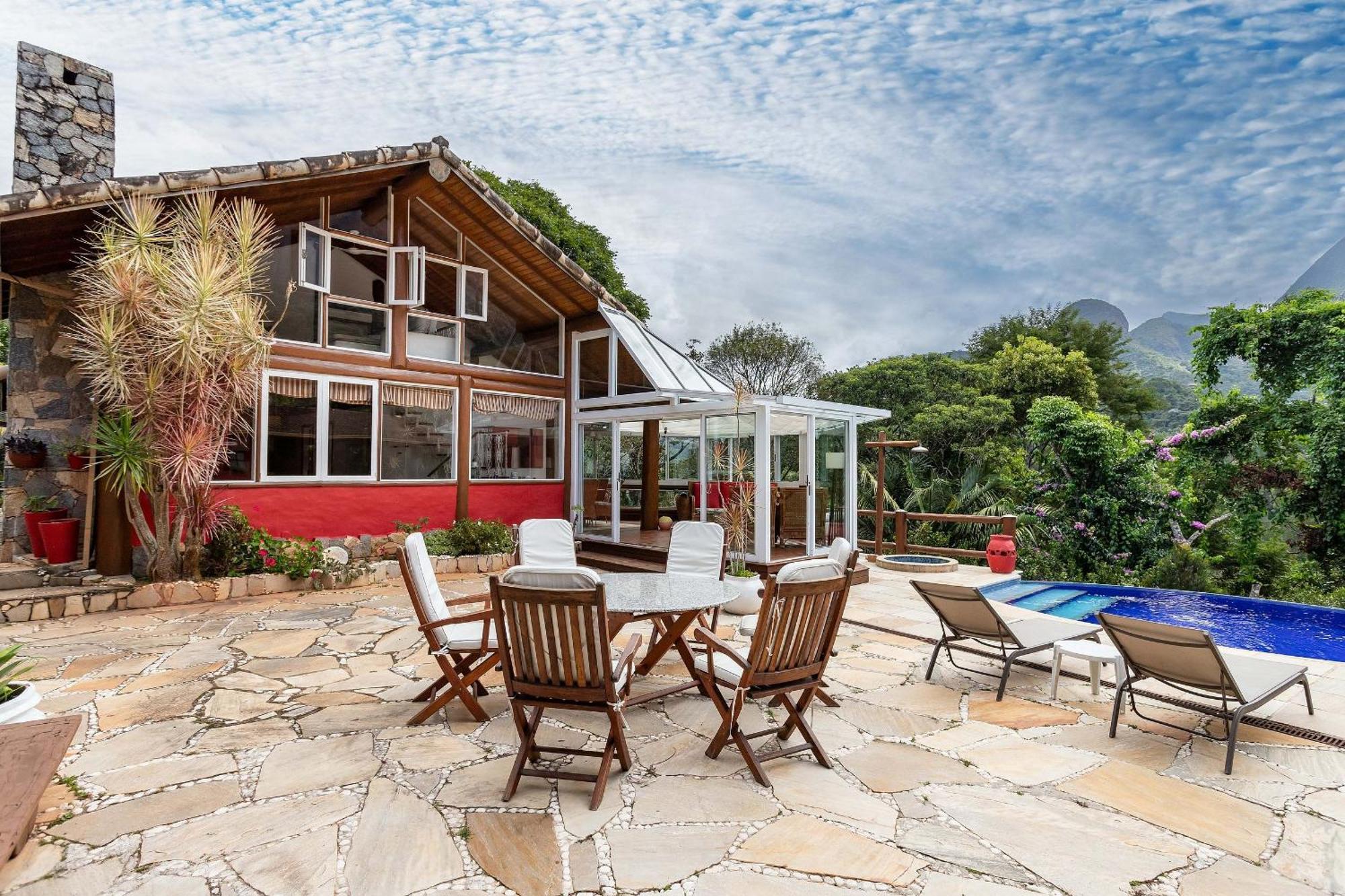 Casa Maria Comprida Araras, serviço incluído, 5 quartos, piscina e área gourmet Petropolis (Rio de Janeiro) Exterior foto