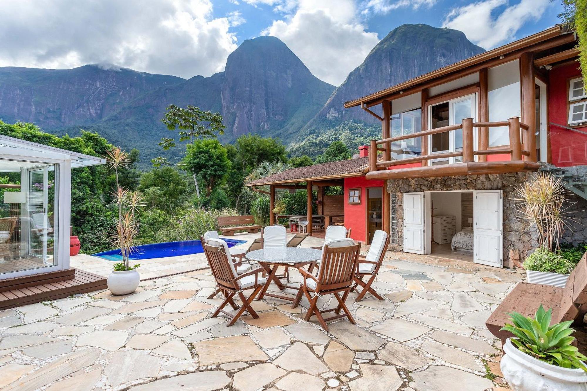 Casa Maria Comprida Araras, serviço incluído, 5 quartos, piscina e área gourmet Petropolis (Rio de Janeiro) Exterior foto